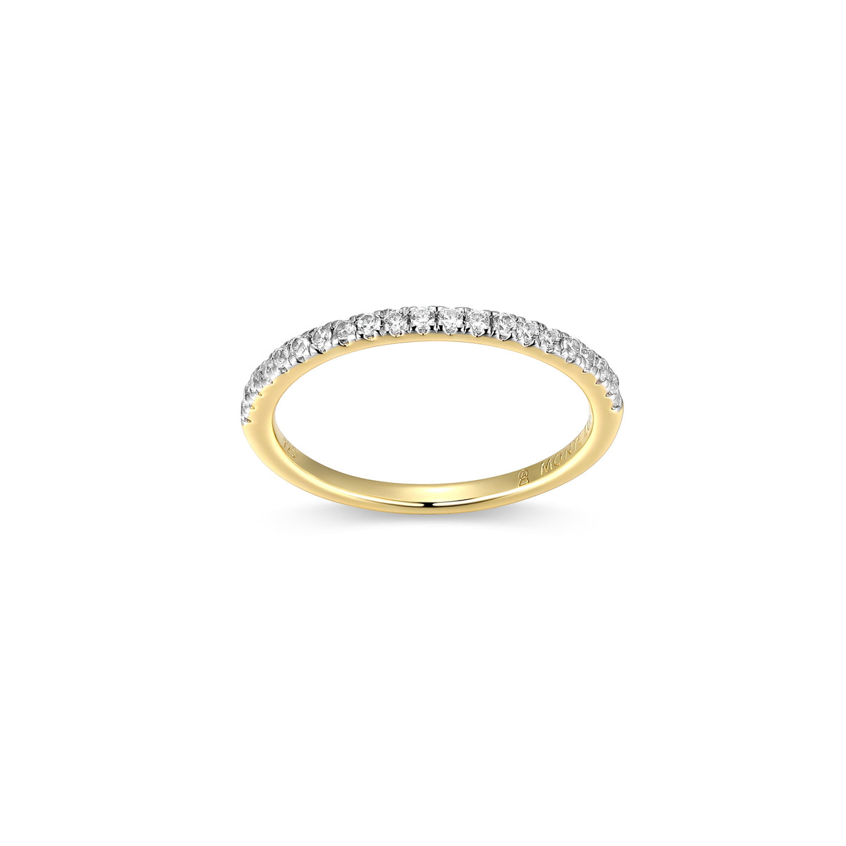 14K YELLOW GOLD AND RHODIUM PLATED STERLING SILVER RING 0.2100CTW LAB GROWN DIAMOND-21-1PT(F/C G-H/SI) #8