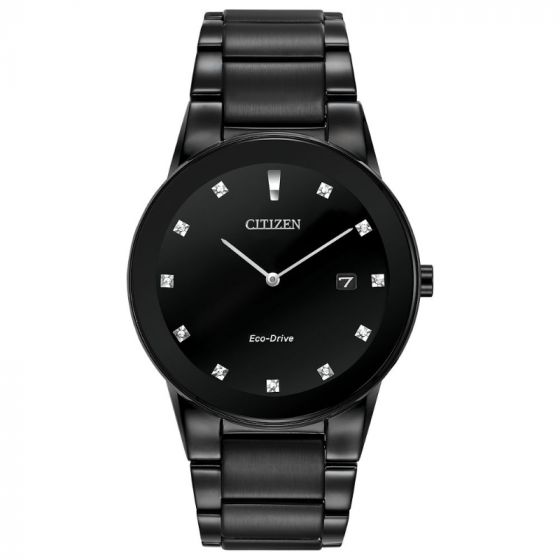 CITIZEN Eco-Drive Modern Axiom Mens Watch Stainless Steel