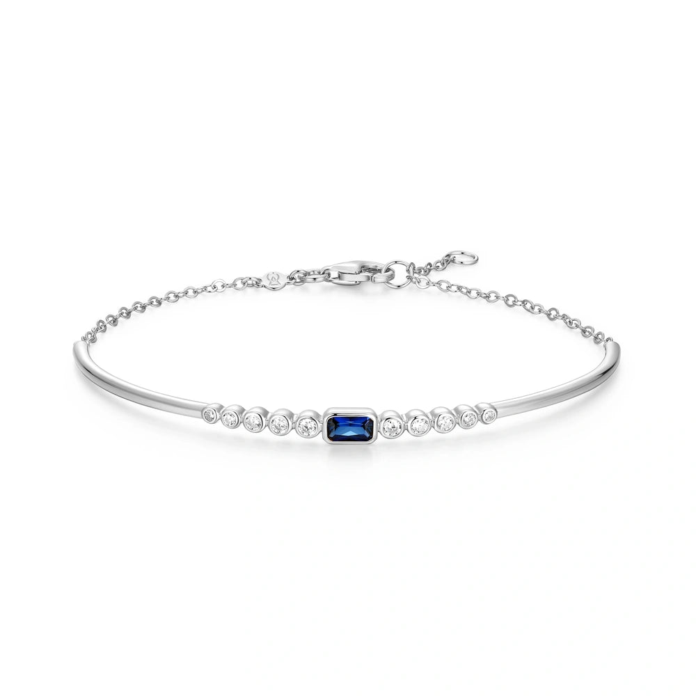 Essentials Lab-Created Diamond Rhodium Plated Necklace