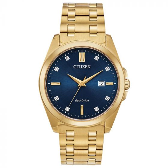 CITIZEN Eco-Drive Quartz Corso Mens Watch Stainless Steel
