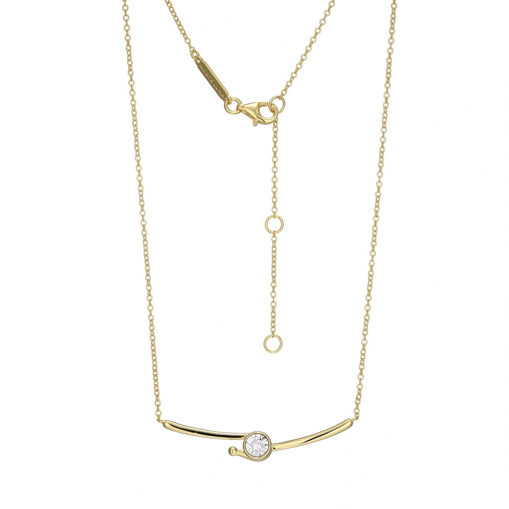 Georgia State Lab-Created Diamond Pendant Necklace