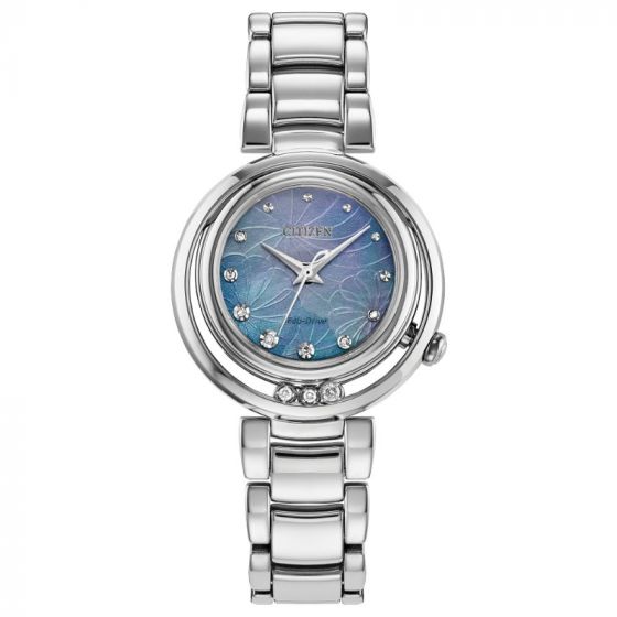 CITIZEN Stainless Steel Dress/Classic Eco Ladies Watch