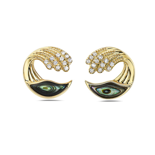 14k Yellow Gold Earrings