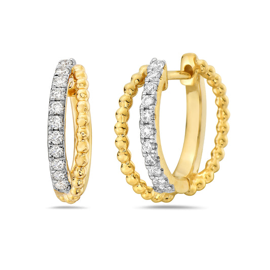 14k Yellow Gold Earrings