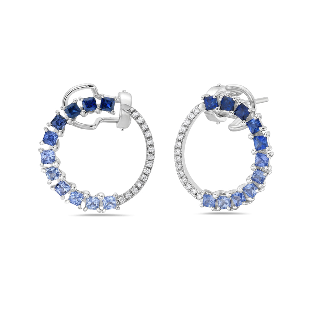 14k White Gold Earrings