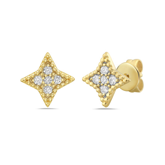 14k Yellow Gold Earrings