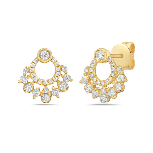 14k Yellow Gold Earrings