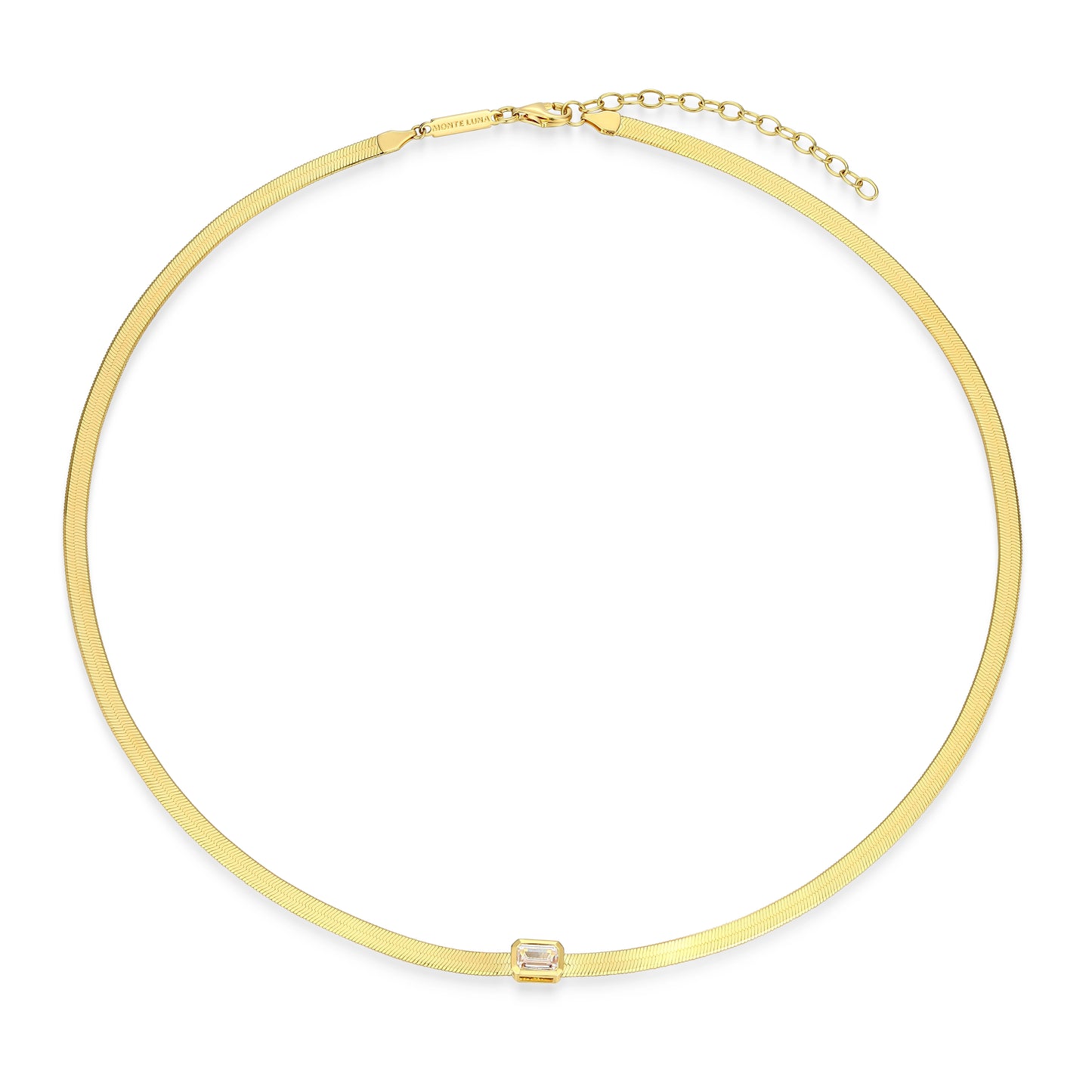Micro Lab-Created Diamond Necklace