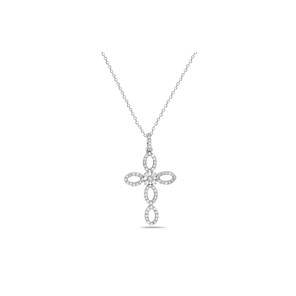 14k White Gold Pendant