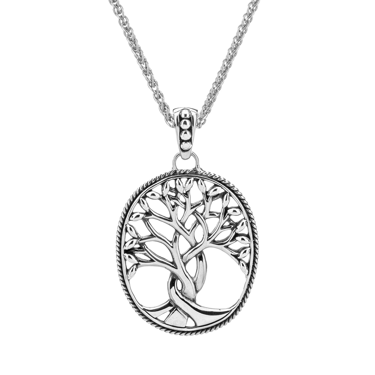 Keith Jack Sterling Silver Tree of Life Large Pendant