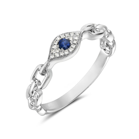 14k White Gold Ring