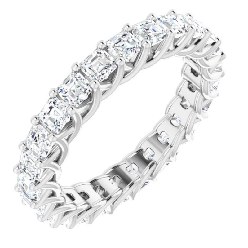 14K White 2 1/8 CTW Diamond Eternity Band