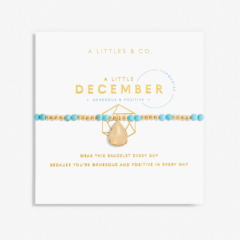 KATIE LOXTON DECEMBER BIRTHSTONE BRACELET