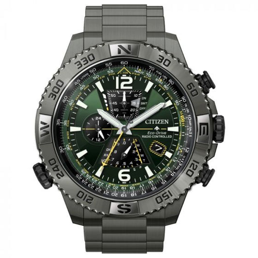 CITIZEN Eco-Drive Promaster Navihawk Mens Watch Stainless Steel