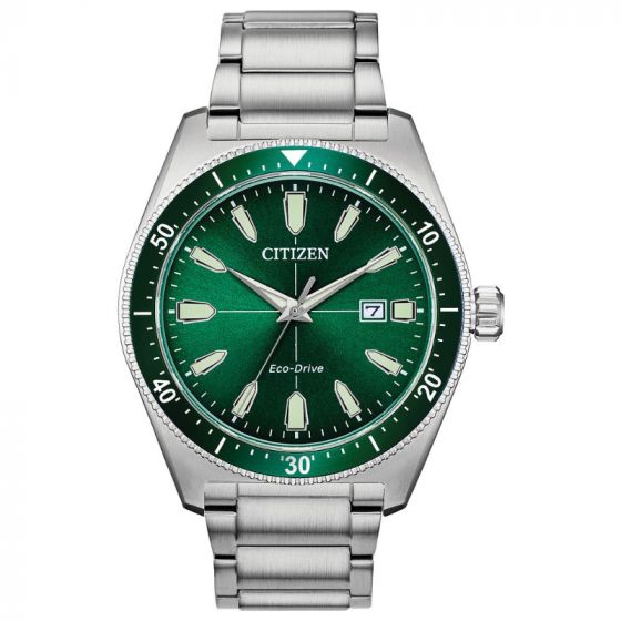 CITIZEN Eco-Drive Weekender Brycen Mens Watch Stainless Steel