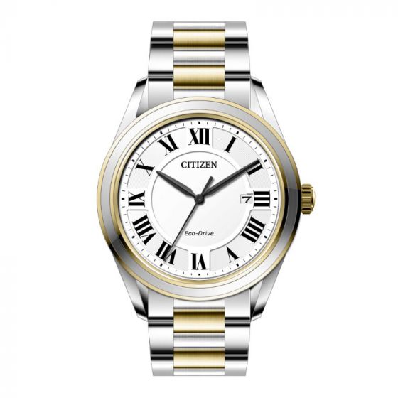 CITIZEN Eco-Drive Dress/Classic Arezzo Mens Watch Stainless Steel