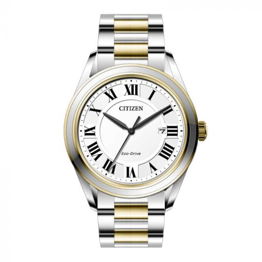 CITIZEN Eco-Drive Dress/Classic Arezzo Mens Watch Stainless Steel