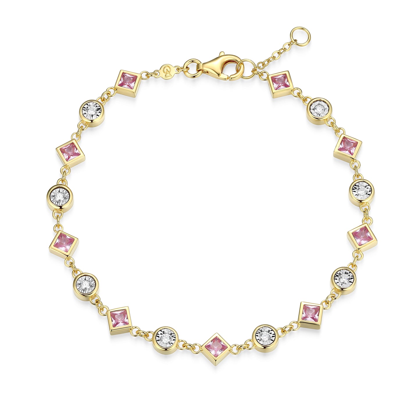 Virginia State Lab-Created Diamond Pendant Necklace