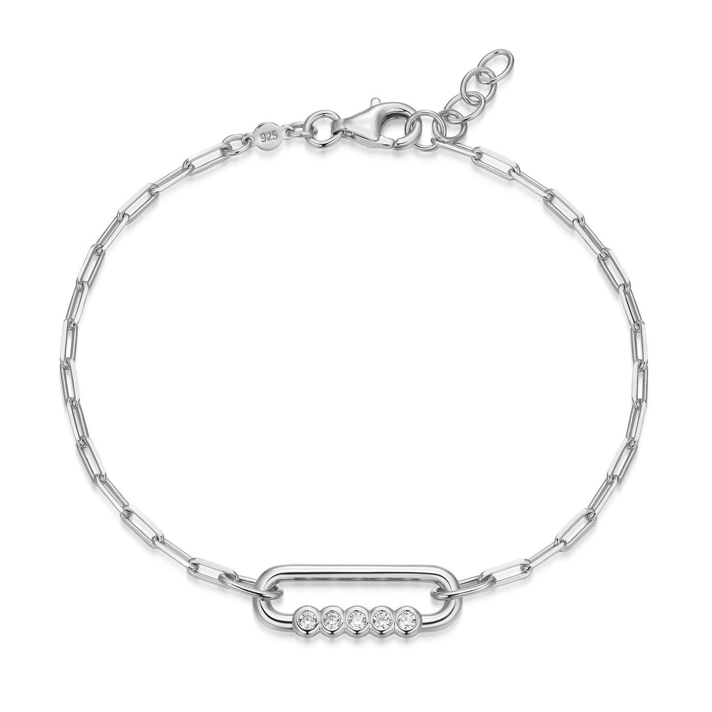 Cascade Lab-Created Diamond Necklace