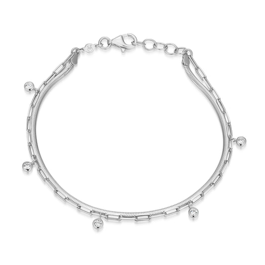 Duet Lab-Created Diamond Bracelet