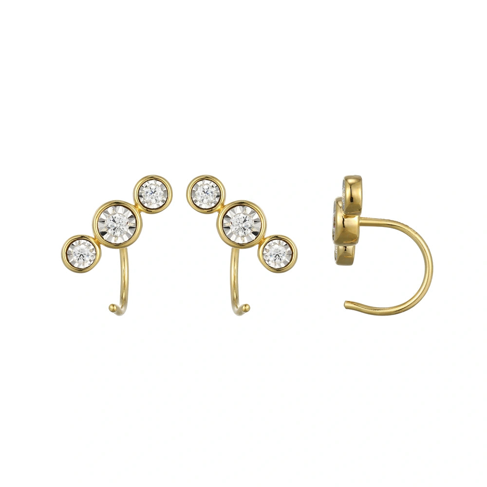 Bezel Lab-Created Diamond Bracelet