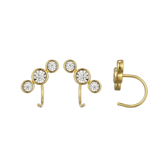 Bezel Lab-Created Diamond Bracelet