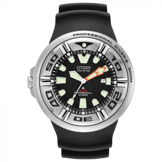 CITIZEN Eco-Drive Quartz Dive Mens Watch Stainless Steel