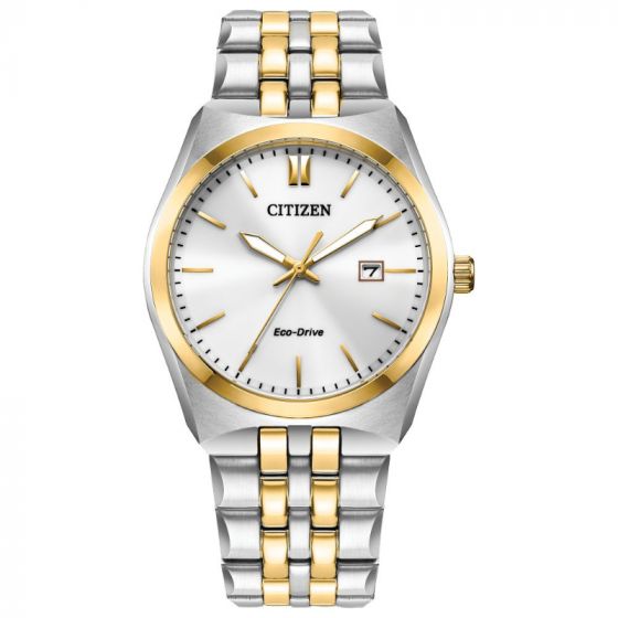 CITIZEN Eco-Drive Quartz Corso Mens Watch Stainless Steel