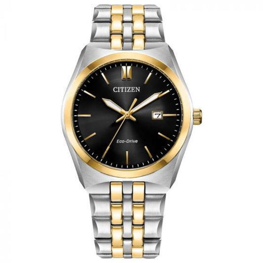 CITIZEN Eco-Drive Quartz Corso Mens Watch Stainless Steel