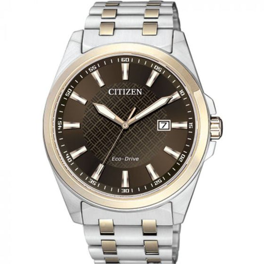CITIZEN Eco-Drive Quartz Corso Mens Watch Stainless Steel