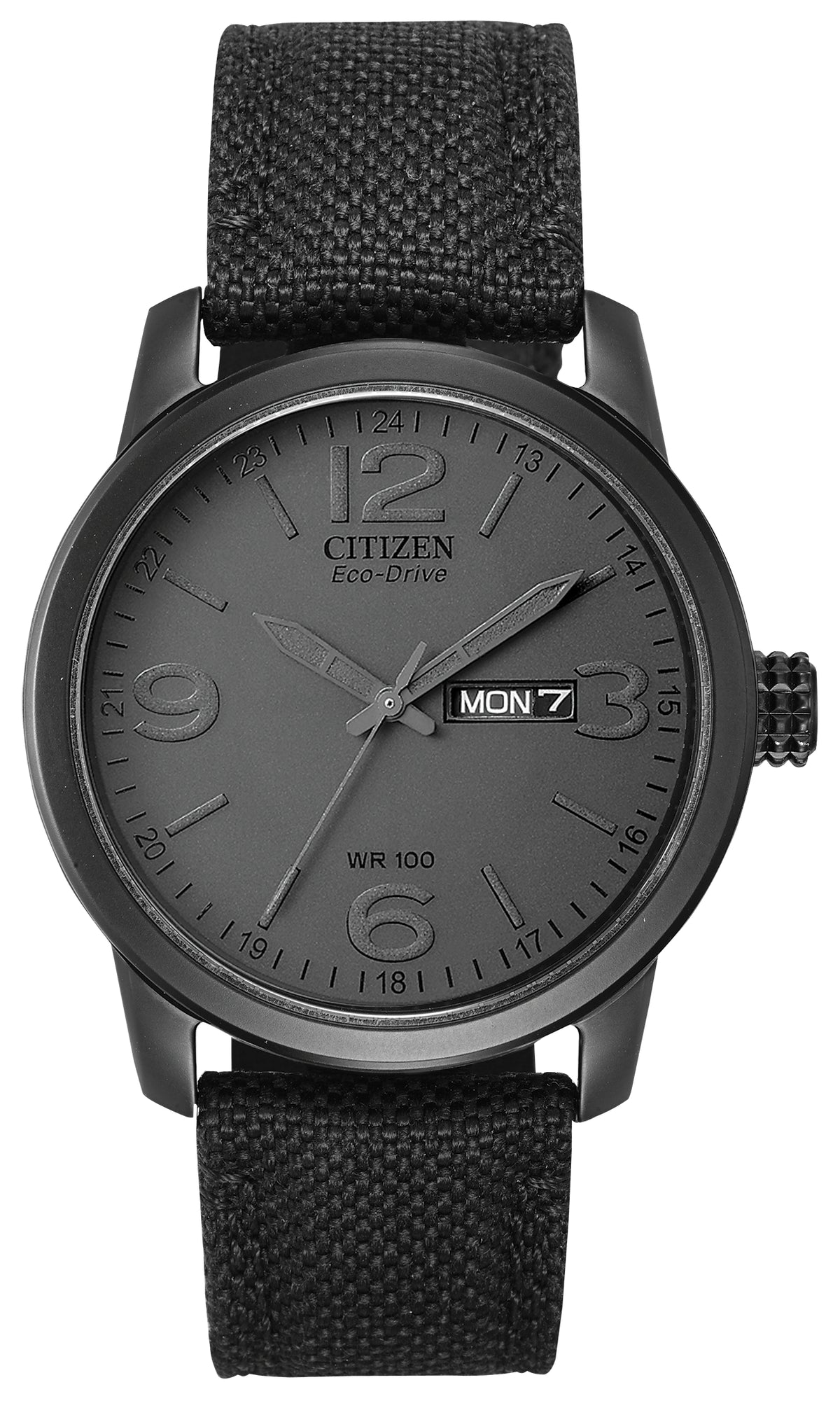 Men'S Citizen Eco-Drive Military-Inspired Watch Bm8475-00F
