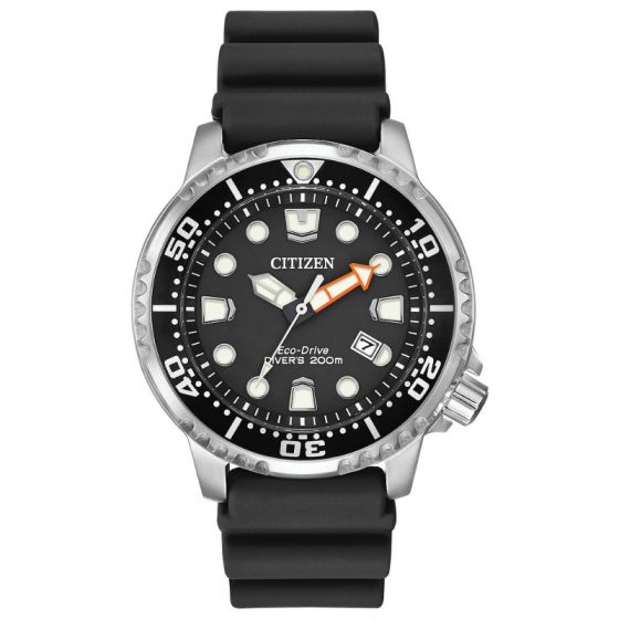 CITIZEN Eco-Drive Quartz Dive Mens Watch Stainless Steel