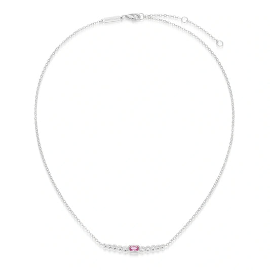 Essentials Lab-Created Diamond Rhodium Plated Earrings