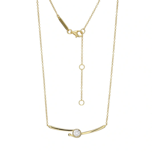 Georgia State Lab-Created Diamond Pendant Necklace