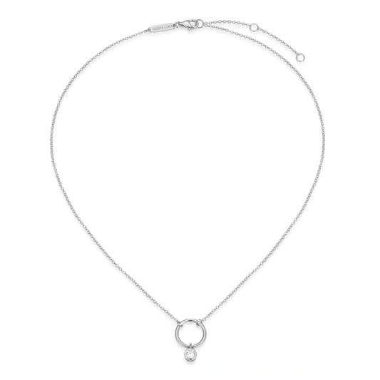 Massachusetts State Lab-Created Diamond Pendant Necklace