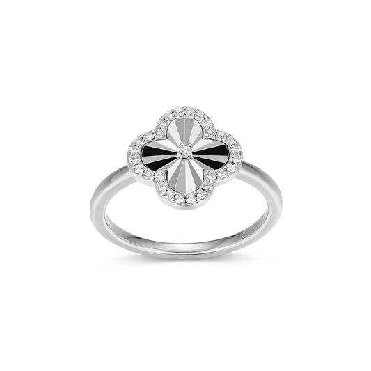 Melody Lab-Created Diamond Rhodium Plated Necklace