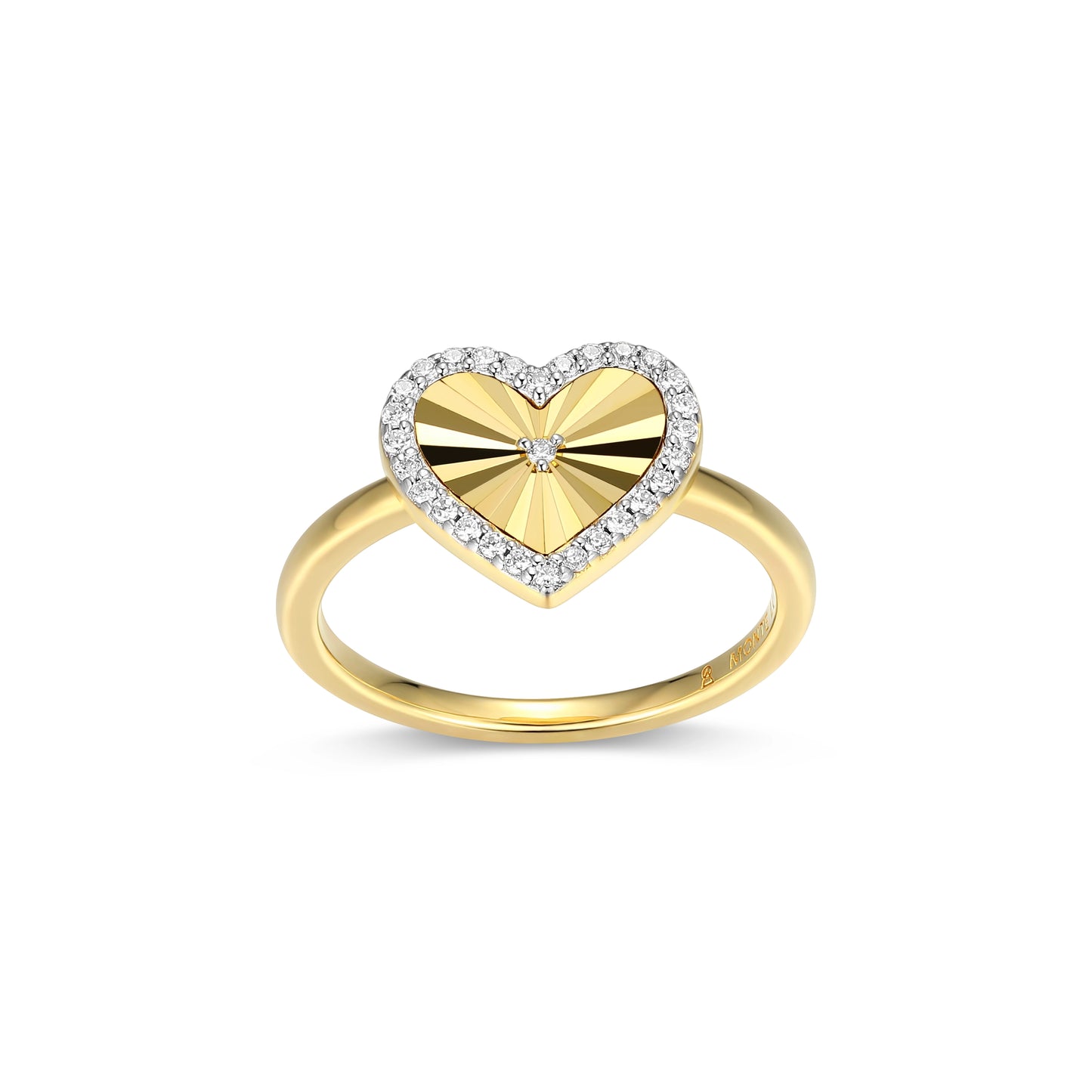 Bezel Lab-Created Diamond Yellow Gold And Rhodium Plated Earrings