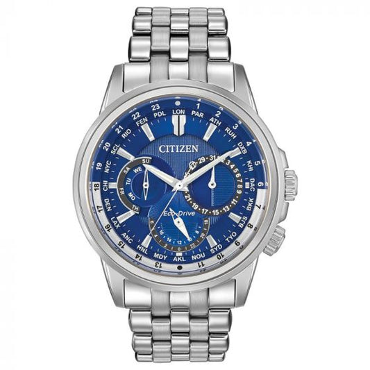 CITIZEN Eco-Drive Quartz Calendrier Mens Watch Stainless Steel