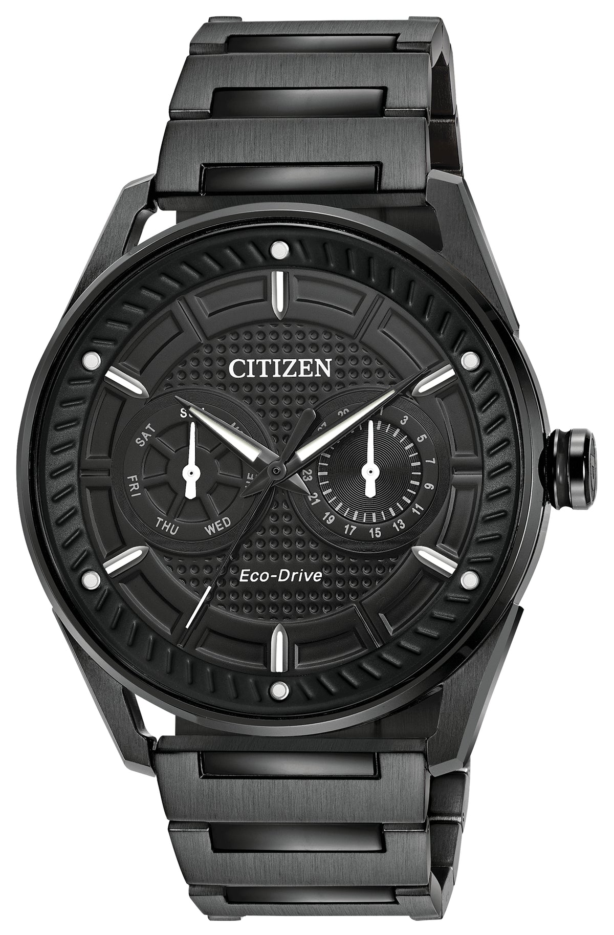 Men'S Drive From Citizen Eco-Drive Cto Black Watch Bu4025-59E