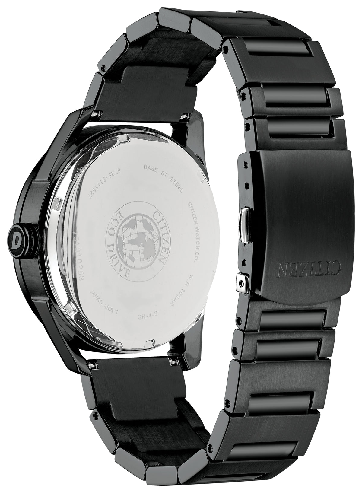Men'S Drive From Citizen Eco-Drive Cto Black Watch Bu4025-59E