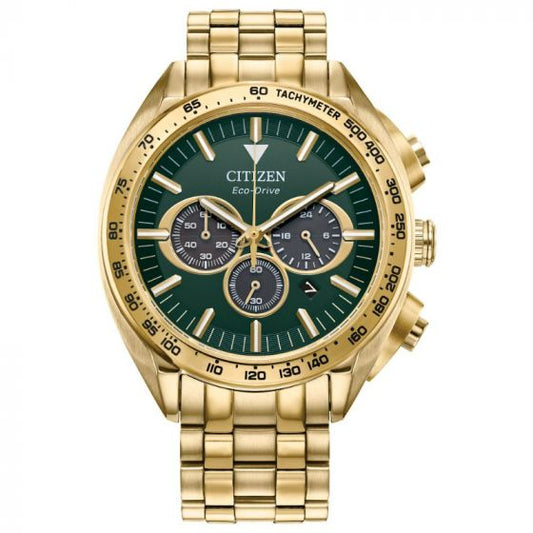 CITIZEN Eco-Drive Sport Luxury Carson Mens Stainless Steel