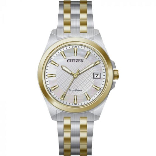CITIZEN Eco-Drive Quartz Corso Ladies Watch Stainless Steel