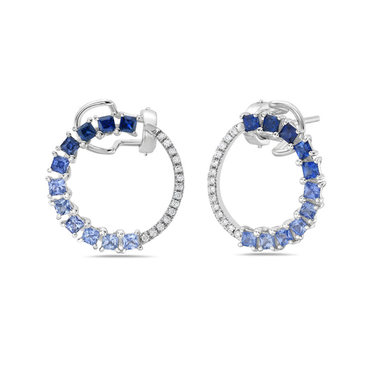 14k White Gold Earrings