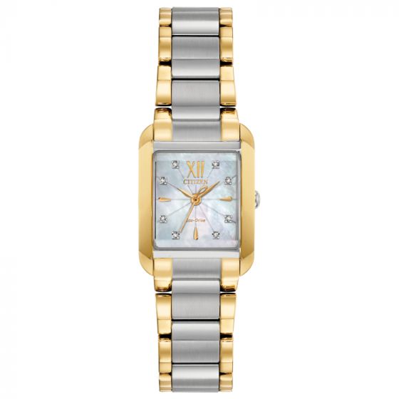 CITIZEN Eco-Drive Quartz Bianca Ladies Watch Stainless Steel