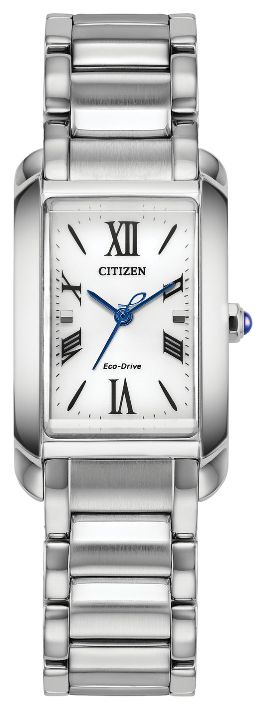 Citizen L Bianca White Dial Sapphire Watch