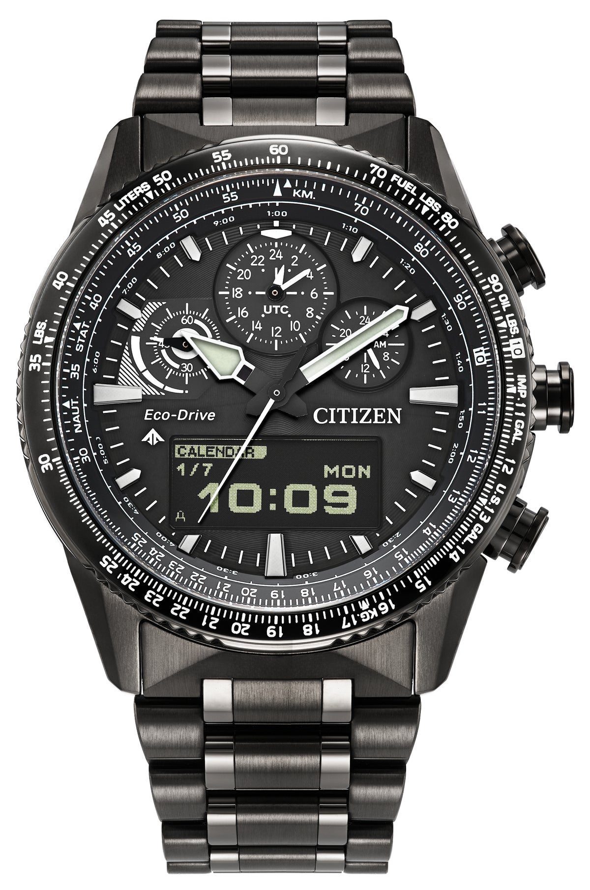 Citizen Promaster Skyhawk U830 Black Ana-Digi Watch