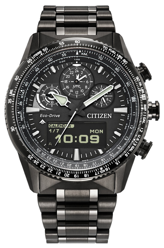 Citizen Promaster Skyhawk U830 Black Ana-Digi Watch