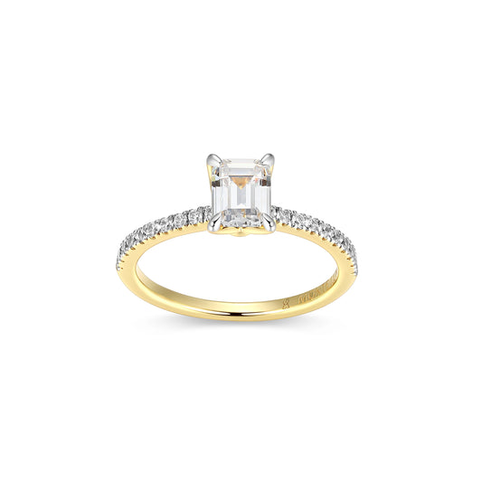 Sunray Lab-Created Diamond Ring