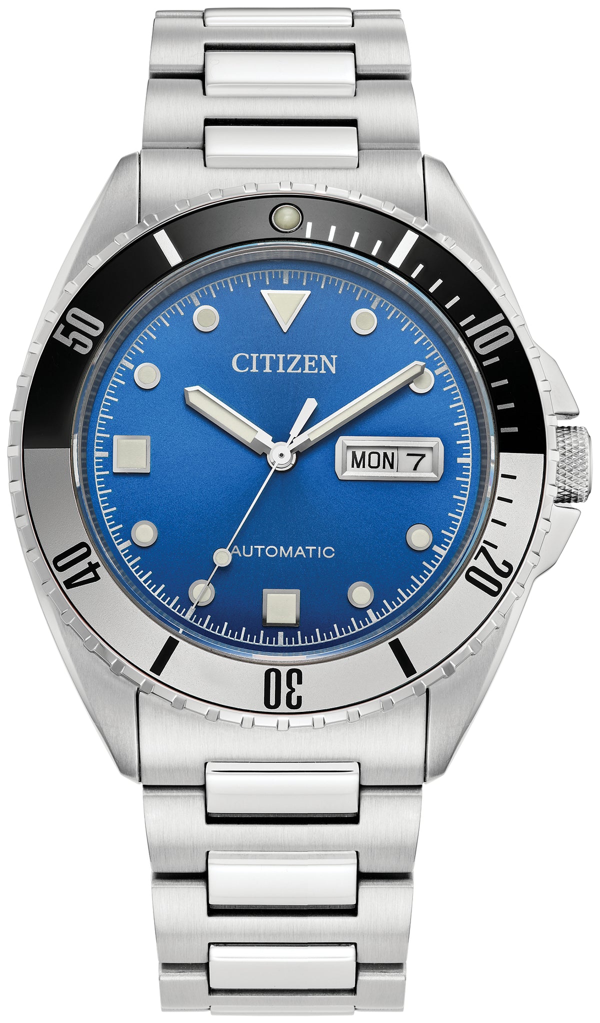 Citizen Sport Automatic Blue Dial Day-Date Watch