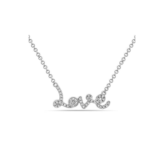 14k White Gold Necklace